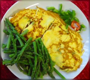 Asparagus omelet MGD©